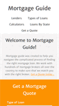 Mobile Screenshot of mortgage-guide.us